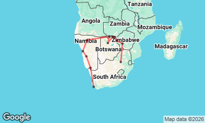 24 Day Cape Town To Victoria Falls & Johannesburg Tour