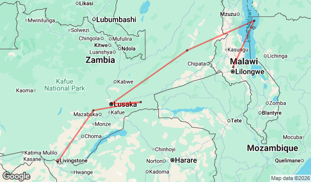 12 Day Zambia and Malawi Tour