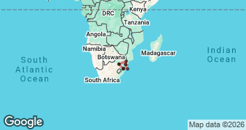 14 Day South Africa Walking Tour Map Image
