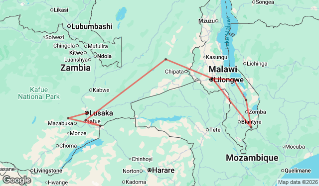 16 Day Zambia and Malawi Safari Explorer