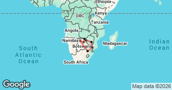 16 Day Zimbabwe and Botswana Safari Wildlife Explorer Map Image