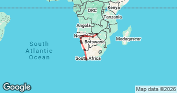 21 Day Cape Town to Victoria Falls Overland Map Image