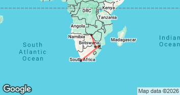 11 Day Cape Town to Victoria Falls Family Adventure Map Image