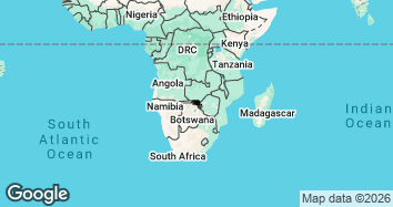 10 Day Unforgettable Victoria Falls: Zambezi Wilderness Safari Map Image