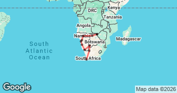 20 Day Cape Town to Victoria Falls Adventure Fully Serviced Map Image