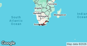 12 Day Durban to Cape Town via Lesotho Tour Map Image