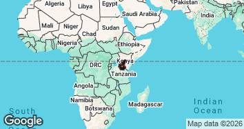 13 Day East Africa Safari: Kenya and Tanzania Adventure Map Image