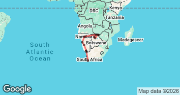 20 Day Cape Town to Victoria Falls Inclusive Safari Map Image