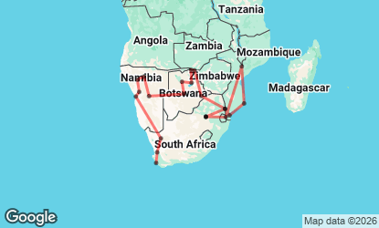 36 Day Cape Town to Victoria Falls and Beaches Discovery