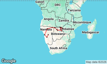 21 Day Namibia to Victoria Falls Tour