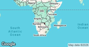 6 Day Victoria Falls & Hwange: Explore the Best of Zimbabwe Map Image