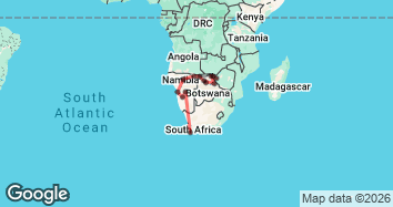 24 day Cape Town to Victoria Falls Explorer (Premier) Map Image