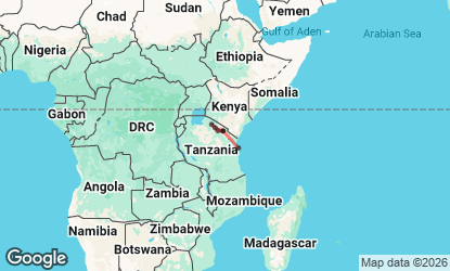 12 Day Arusha to Stone Town – Mixed Accommodation