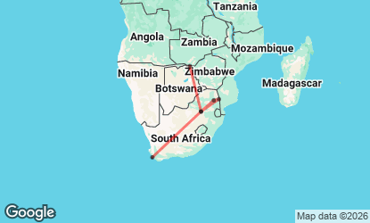 12 Day Cape Town to Victoria Falls Adventure Tour (Accommodated)