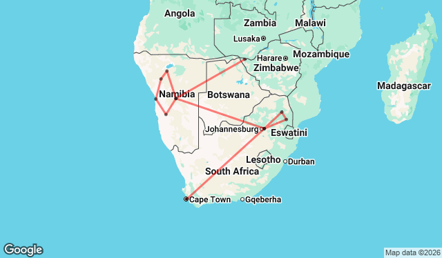 21 Day Highlights of Southern Africa