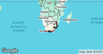 11 day South Africa Classic Highlights Map Image