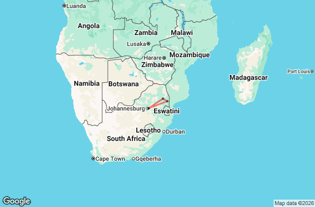 4 Day Kruger Safari Map