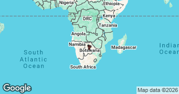 7 Day Botswana’s Migration Adventure Map Image