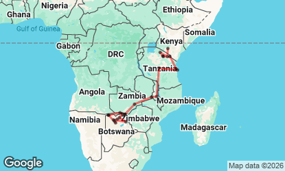 35 Day Grand African Expedition: Victoria Falls to Nairobi Adventure