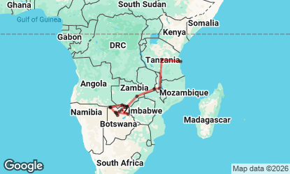 29 Day Victoria Falls to Zanzibar Overland