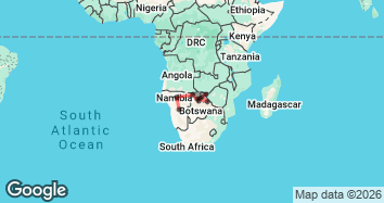 12 Day Etosha, Delta And Chobe Adventure Map Image