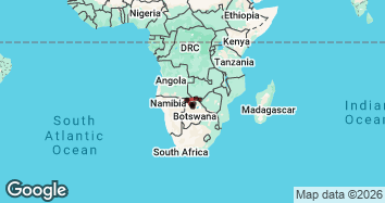 9 Day Victoria Falls to Maun Tour – Small Group Map Image