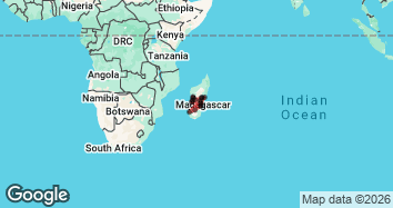 24 Day Madagascar Wild Frontier: Lemurs, Tsingy & Baobab Adventure Map Image
