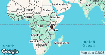 16 Day Nairobi to Stone Town: East Africa Small Group Tour – Mixed Accommodation Map Image