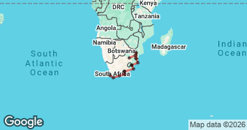 18 Day South African Adventure (Most Popular) Map Image