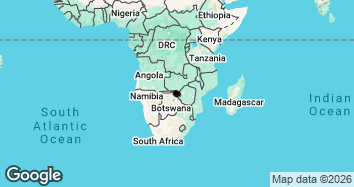 13 Day Zambezi Small Group Adventure Tour Map Image