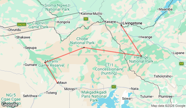 10 Day Botswana and Zimbabwe Safari